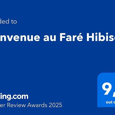 Bienvenue Au Fare Hibiscus Lägenhet Corrombles Exteriör bild